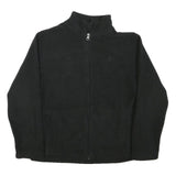 STARTER Womens Black Jacket S Polyester Blend Plain Zip Casual Outerwear