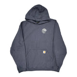 Carhartt Hoodie - 2XL Gray Cotton