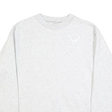 MEKE INC Mens Grey Sweatshirt Crew Neck S U.S. Air Force Logo Cotton Blend