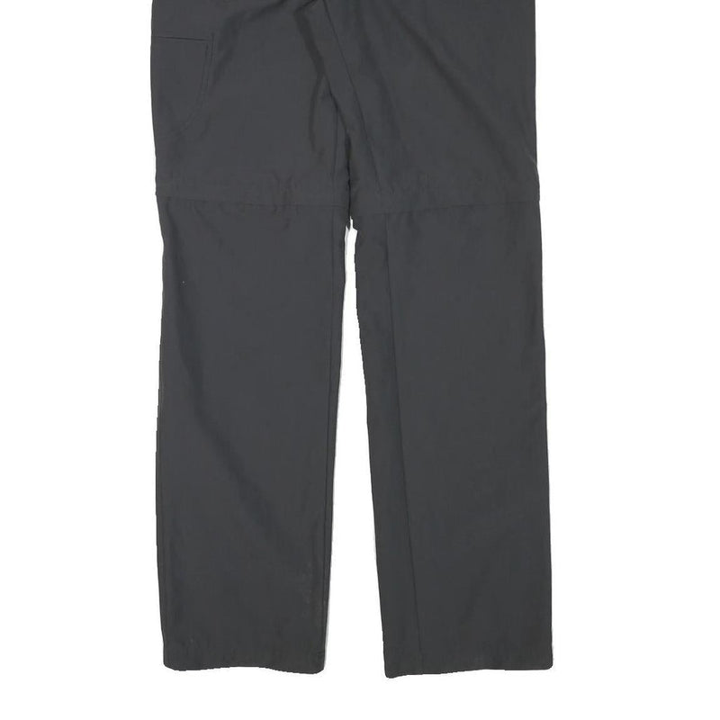 HIGH COLORADO Womens Polyester Blend Black Regular Fit Straight Trousers W29 L33