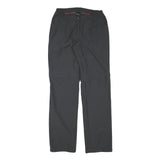 HIGH COLORADO Womens Polyester Blend Black Regular Fit Straight Trousers W29 L33