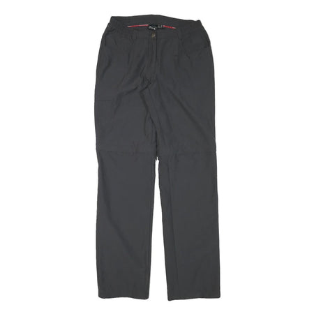 HIGH COLORADO Womens Polyester Blend Black Regular Fit Straight Trousers W29 L33