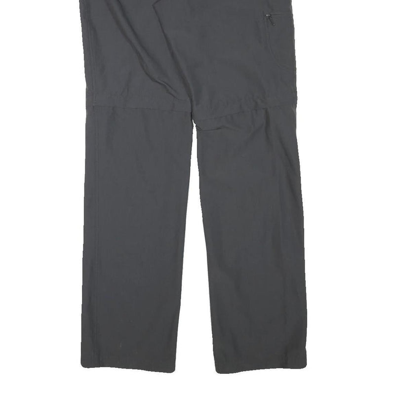 HIGH COLORADO Womens Polyester Blend Black Regular Fit Straight Trousers W29 L33