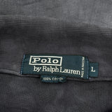 Polo By Ralph Lauren Tie-Dye 1/4 Zip - Large Gray Cotton