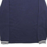 POLO RALPH LAUREN Mens Navy Crew Neck L Cotton Blend Sweatshirt