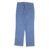 WRANGLER Mens Jeans Blue Regular Straight Denim Light W32 L32 Zip Cotton Blend