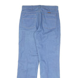 WRANGLER Mens Jeans Blue Regular Straight Denim Light W32 L32 Zip Cotton Blend