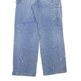 CARHARTT Womens Blue Regular Fit Straight Denim Light Wash W30 L29 Workwear