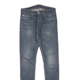 LEVI'S Mens Slim Blue Denim Jeans W30 L32 Zip Pocket Classic Style