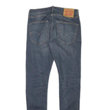 LEVI'S Mens Slim Blue Denim Jeans W30 L32 Zip Pocket Classic Style