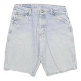 WRANGLER Mens Shorts Blue XS W26 Casual Denim Cotton Blend Relaxed Fit Pocket