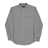 Ralph Lauren Striped Shirt - XL Black & White Cotton