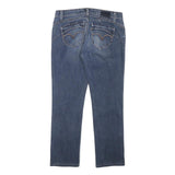 LEVI'S Womens Blue Slim Skinny Denim Medium W30 L27 Jeans Stylish Zip