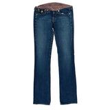 True Religion Boot Cut Jeans - 30W UK 8 Blue Cotton
