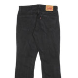 LEVI'S 511 Slim Mens Jeans Black Slim Slim Cotton Blend W32 L32 Distressed