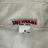 True Religion Shirt - Medium White Cotton