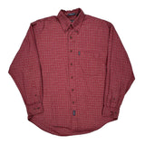 Gant Checked Shirt - Medium Red Cotton