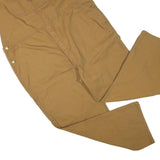 DICKIES Mens Brown Cotton Blend Dungarees Regular Fit 3XL W50 L30 Durable