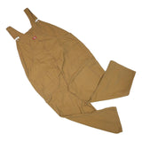 DICKIES Mens Brown Cotton Blend Dungarees Regular Fit 3XL W50 L30 Durable
