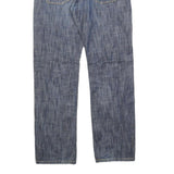 LEVI'S Mens Blue Regular Fit Straight Denim W33 L30 Zip Fly Jeans Casual Wear
