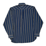 Tommy Hilfiger Striped Shirt - Large Blue Cotton