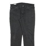 LEVI'S 511 Big E Mens Slim Black Denim Rinse W36 L32 Classic Zip Jeans