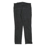 LEVI'S 511 Big E Mens Slim Black Denim Rinse W36 L32 Classic Zip Jeans