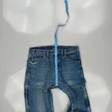 Dickies Double Knee Carpenter Jeans - 33W 29L Blue Denim