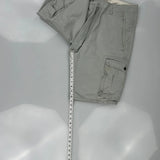 Levis Cargo Shorts - 34W 11L Grey Cotton