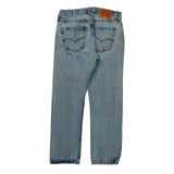 501 Levis Jeans - 32W 28L Light Wash Cotton