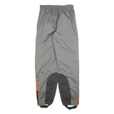 HARLEY DAVIDSON Mens Grey Polyester Relaxed Cargo Trousers W36 L34