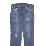 LEVI'S 514 Mens Jeans Blue Slim Straight Denim Medium W32 L32 Classic Fit