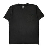 Dickies T-Shirt - XL Black Cotton