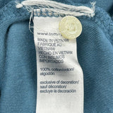 Tommy Hilfiger Polo Shirt - Large Blue Cotton