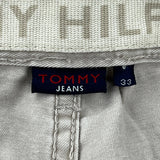 Tommy Jeans Cargo Shorts - 34″ Waist Beige Cotton