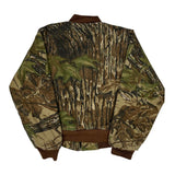 Age 12 Red Head Camo Bomber Jacket - Medium Camo Cotton