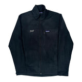 Patagonia Fleece Jacket - Large Black Polyester