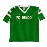 Fc Delco Adidas Football Shirt - XL White Polyester