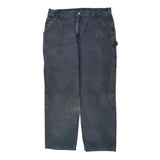 Carhartt Carpenter Pants - 37W 32L Gray Cotton