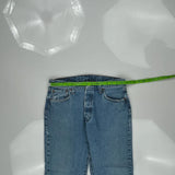 501 Levis Jeans - 32W 30L Blue Denim