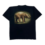 Parque De La Naturaleza De Cabárceno Rock Eagle Single Stitch T-Shirt - Large Black Cotton