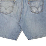 LEVI'S Mens Denim Blue Shorts 2XL W36 Casual Cotton Blend Classic Fit