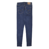 LEVI'S Womens Jeans Blue Slim Skinny Denim Medium W26 L28 Stretch Zip
