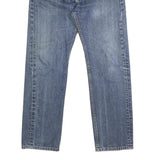LEVI'S 505 Mens Jeans Blue Regular Straight Denim Medium W32 L32 Classic Zip