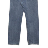 LEVI'S 505 Mens Jeans Blue Regular Straight Denim Medium W32 L32 Classic Zip