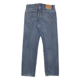 LEVI'S 505 Mens Jeans Blue Regular Straight Denim Medium W32 L32 Classic Zip