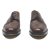 BALLY Mens Derby Leather Brown Shoes UK 6 Classic Formal Dress Footwear