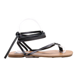 STEVE MADDEN Strappy Sandals Black Leather Womens UK 5