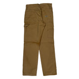 Wrangler Carpenter Trousers - 30W 32L Brown Cotton