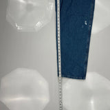 Wrangler Carpenter Pants - 34W 30L Blue Cotton